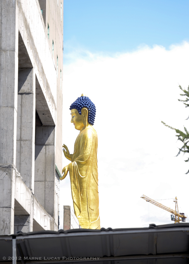 Marne Lucas Photography- Construction Buddha Mongolia